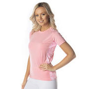 Women's SG Edge Pink Camo Short Sleeve T-Shirt SG Edge Apparel