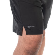 SG Edge Antimicrobial Quick Dry Men's 7inch Running Shorts, Black SG Edge Apparel